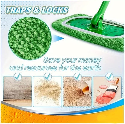 Reusable Microfiber Mop Pads for Swiffer Sweeper
