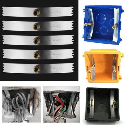 Socket Install Kit with Galvanized Screw Hooks and Repair Tools