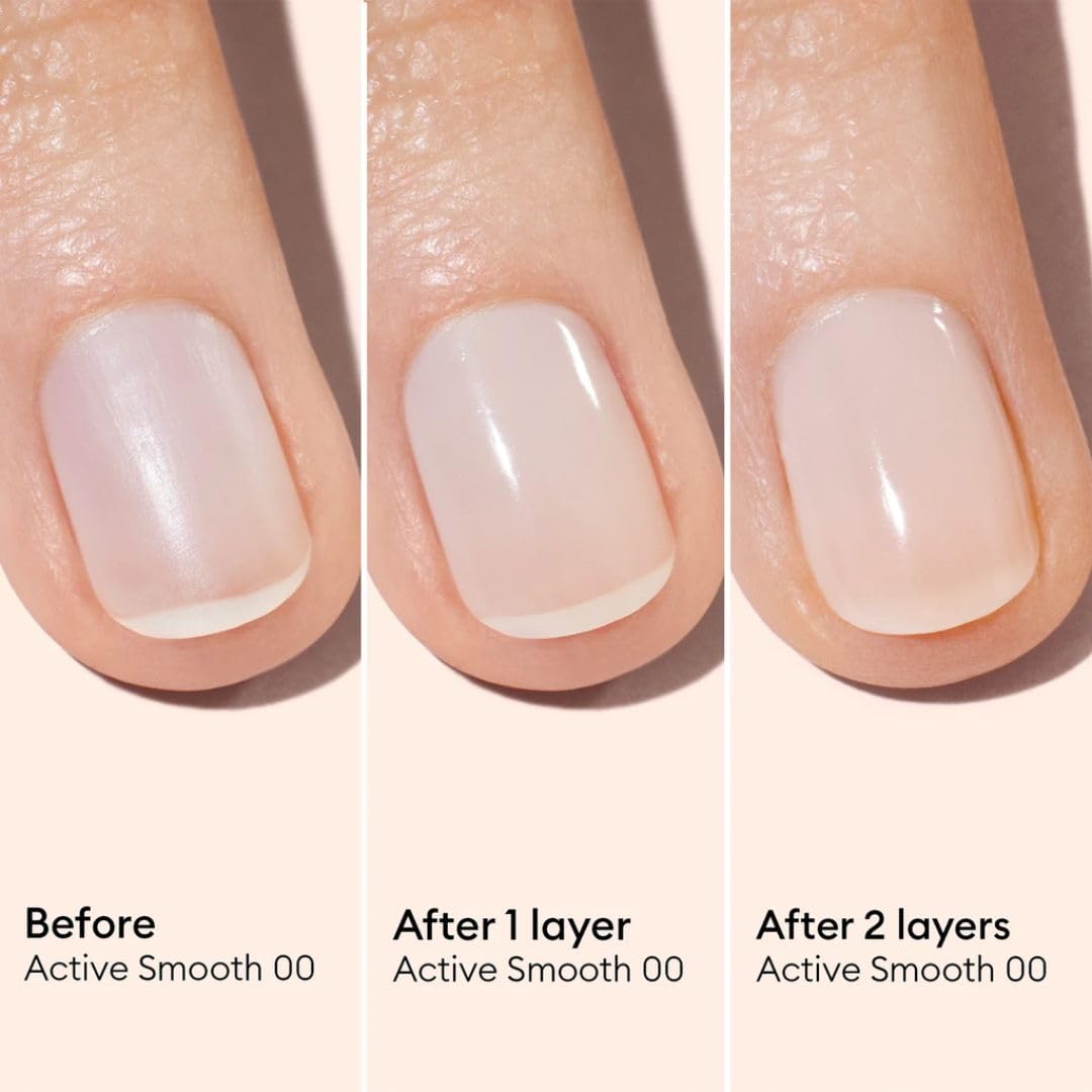 Plump Pink Glazed Nail Strengthener & Enhancer