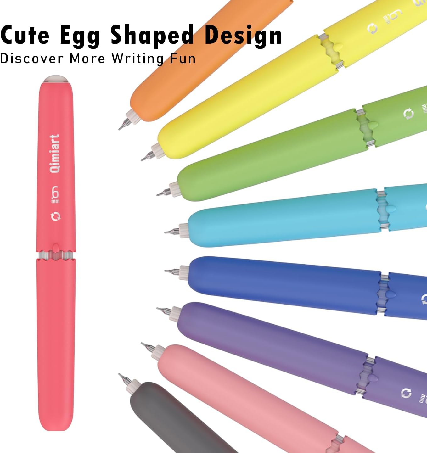 9-Color Thermo-Erasable Gel Pen Set – 0.6mm Fine Tip