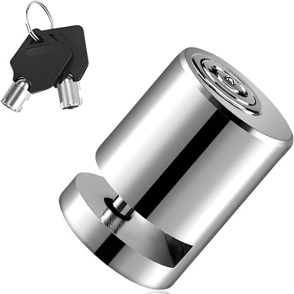 Motorcycle Disc Brake Lock, Anti-Theft Wheel Disc Padlock with Two Keys