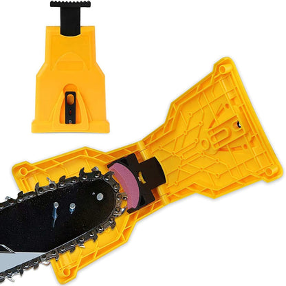 Proprietary Bar-Mount Chain Portable Teeth Chainsaw Sharpener, Fit for 14-20 Inches