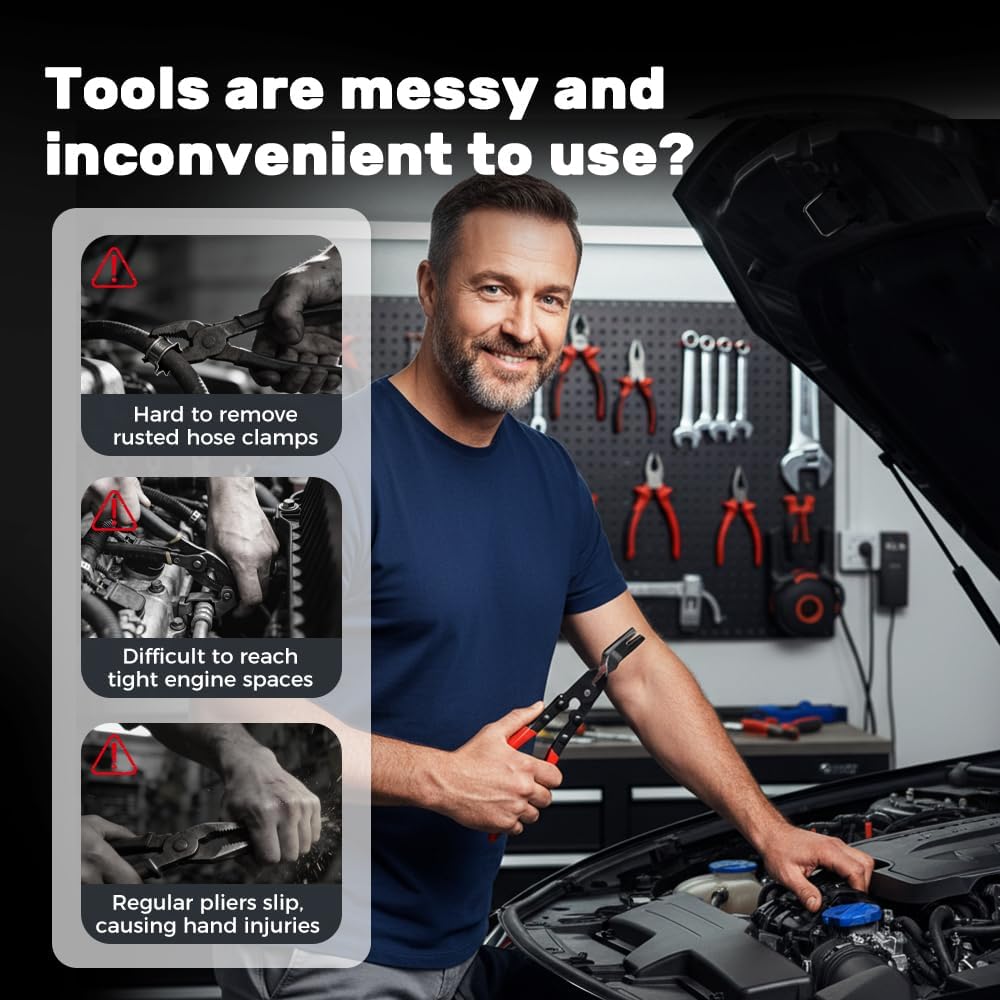 Automobile Interior Upholstery Trim Clip Pliers Remover Tool