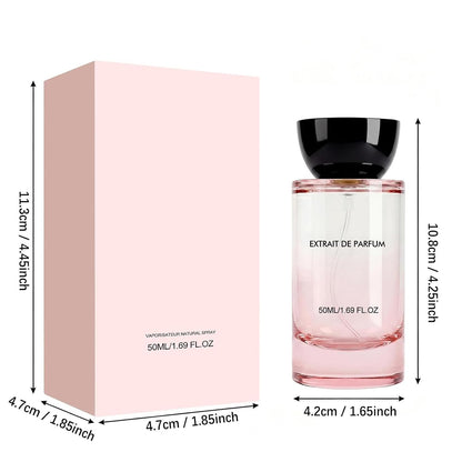 Rose Peony Cocoa Blossom, Elegant Patchouli, Long Lasting Spring Fall Perfume, 50ml