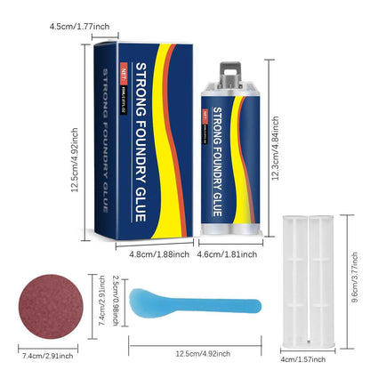 Metal Glue Heavy Duty Weld-Strong Foundry Glue-85ML