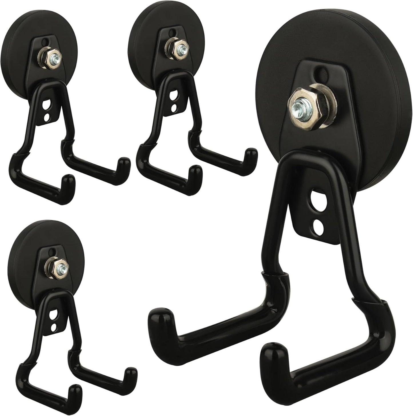 Upgraded Strong Heavy Duty Durable Hooks for Power Drill, Garden Tools, Hose, Pegboard, Garage, Workshop