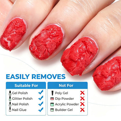 Gel Nail Polish Remover for Nails in 3-5 Mins