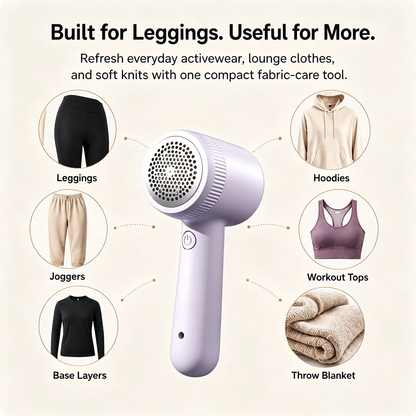 Rechargeable Fabric Shaver Lint Remover For Clothes, Sweaters & Furniture