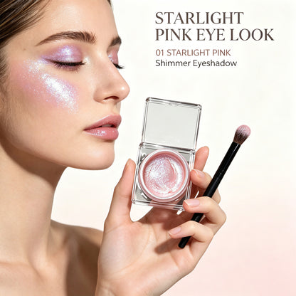Pink Starlight Glitter Eyeshadow for Eyes & Cheeks