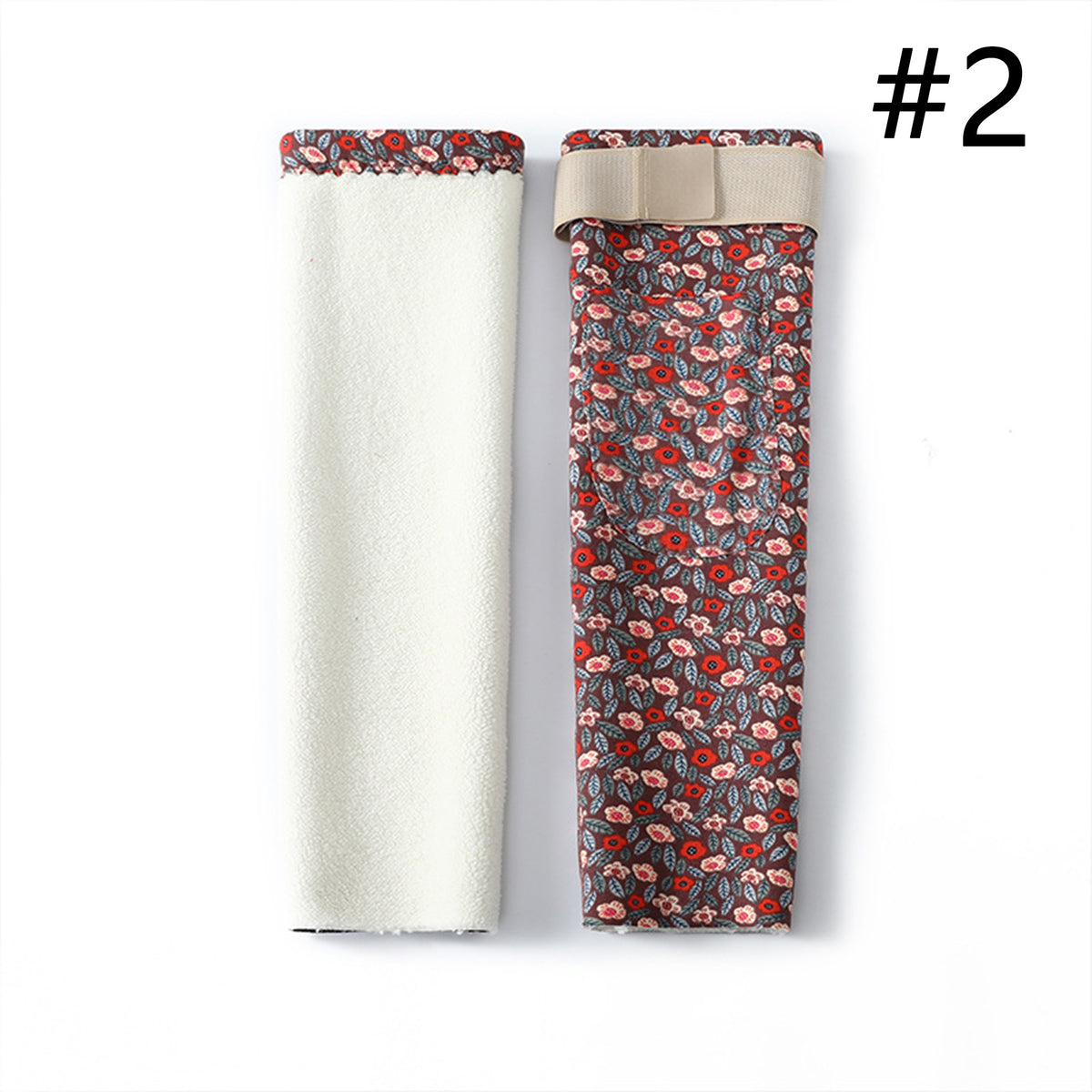 Fleece-lined knee warmers for the elderly to protect joints