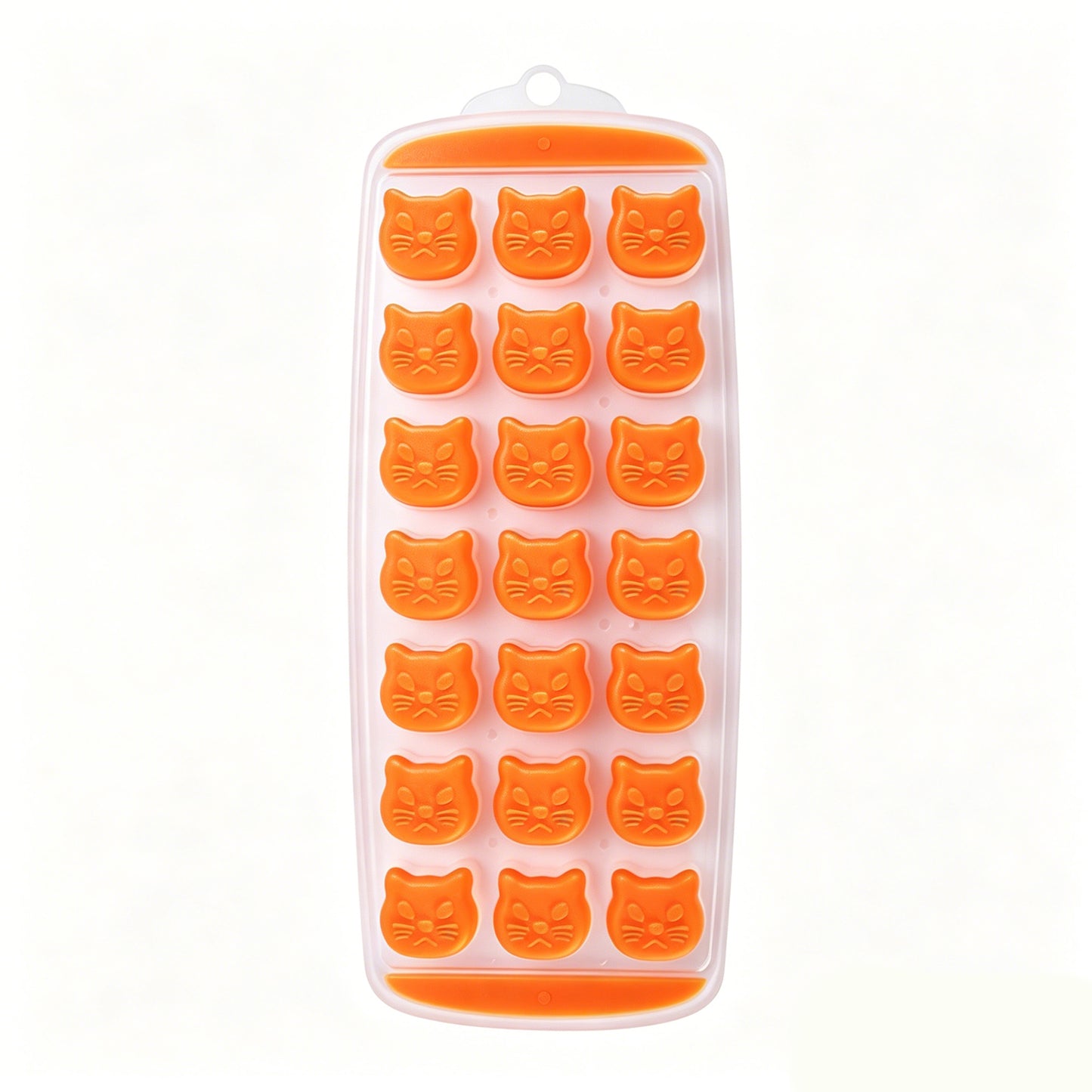Meow Cat-Shaped Silicone Ice Cube Tray