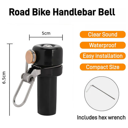 Bicycle Handlebars Blocked Bell Bent Horns Riding Bike Accessories