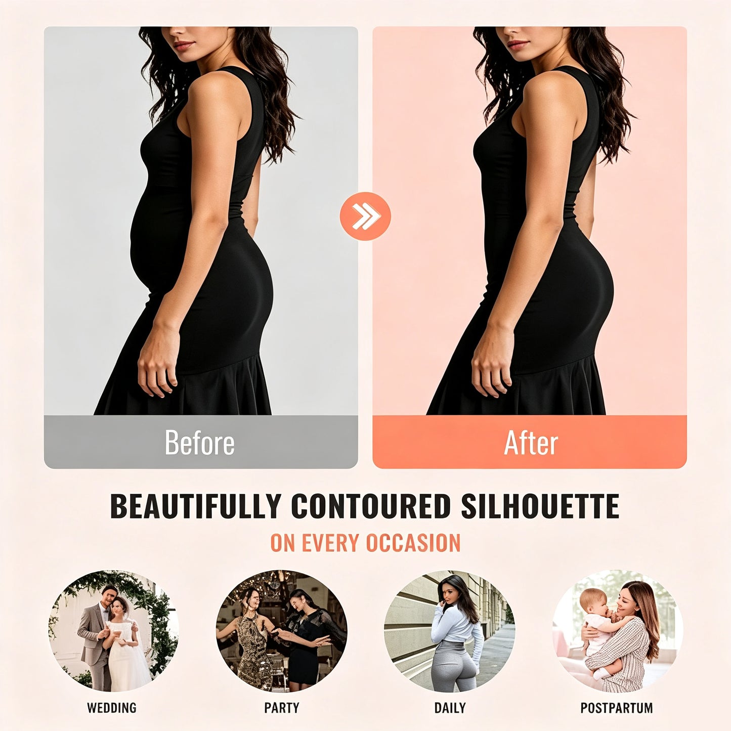 Shapewear Tummy Control Shorts