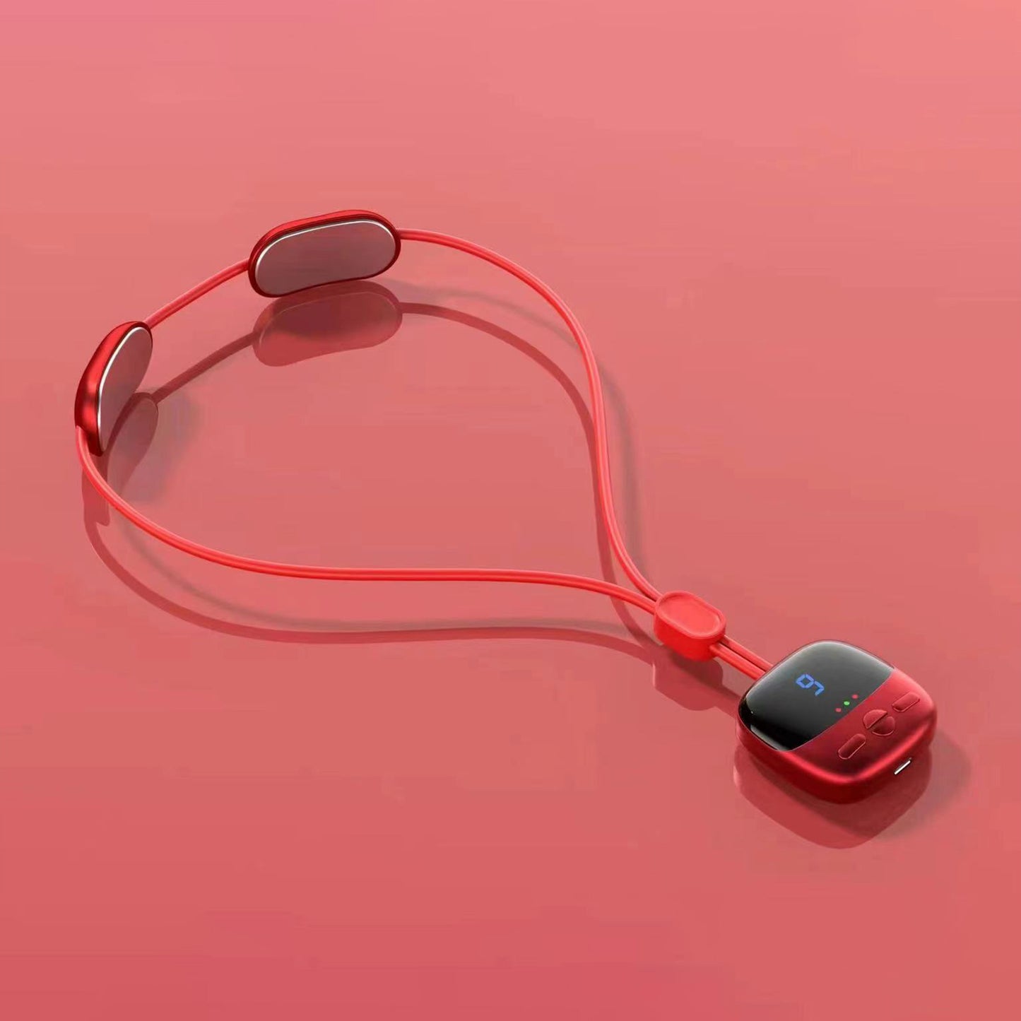 Portable Neck Massager with Heat for Office, Travel, Home