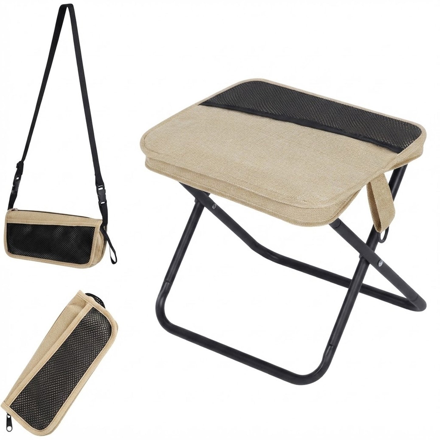 Multi-Use Foldable Camping Stool – Sturdy, Durable, And Compact