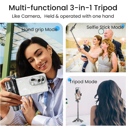 Mini Selfie Stick Tripod Stand with Bluetooth Remote