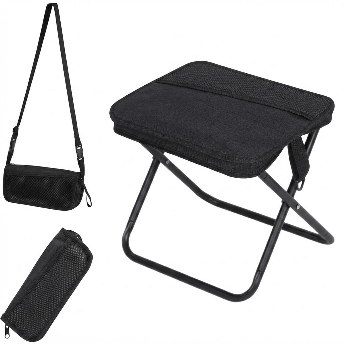 Multi-Use Foldable Camping Stool – Sturdy, Durable, And Compact