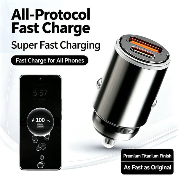 2 Psc Car Fast Charging Charger