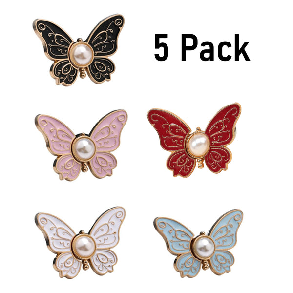 5 Color Of Waist-Tightening Buckles – Detachable Butterfly-Shaped Buttons
