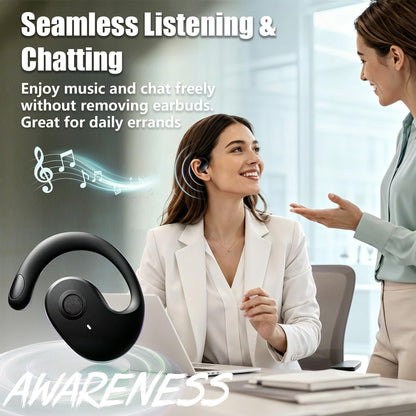 Wireless Ear-hook Bluetooth Headphones - Air Bone Conduction Sports Earbuds