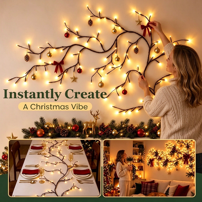 Warm White Tree Branch Lights 5.3FT 48LED