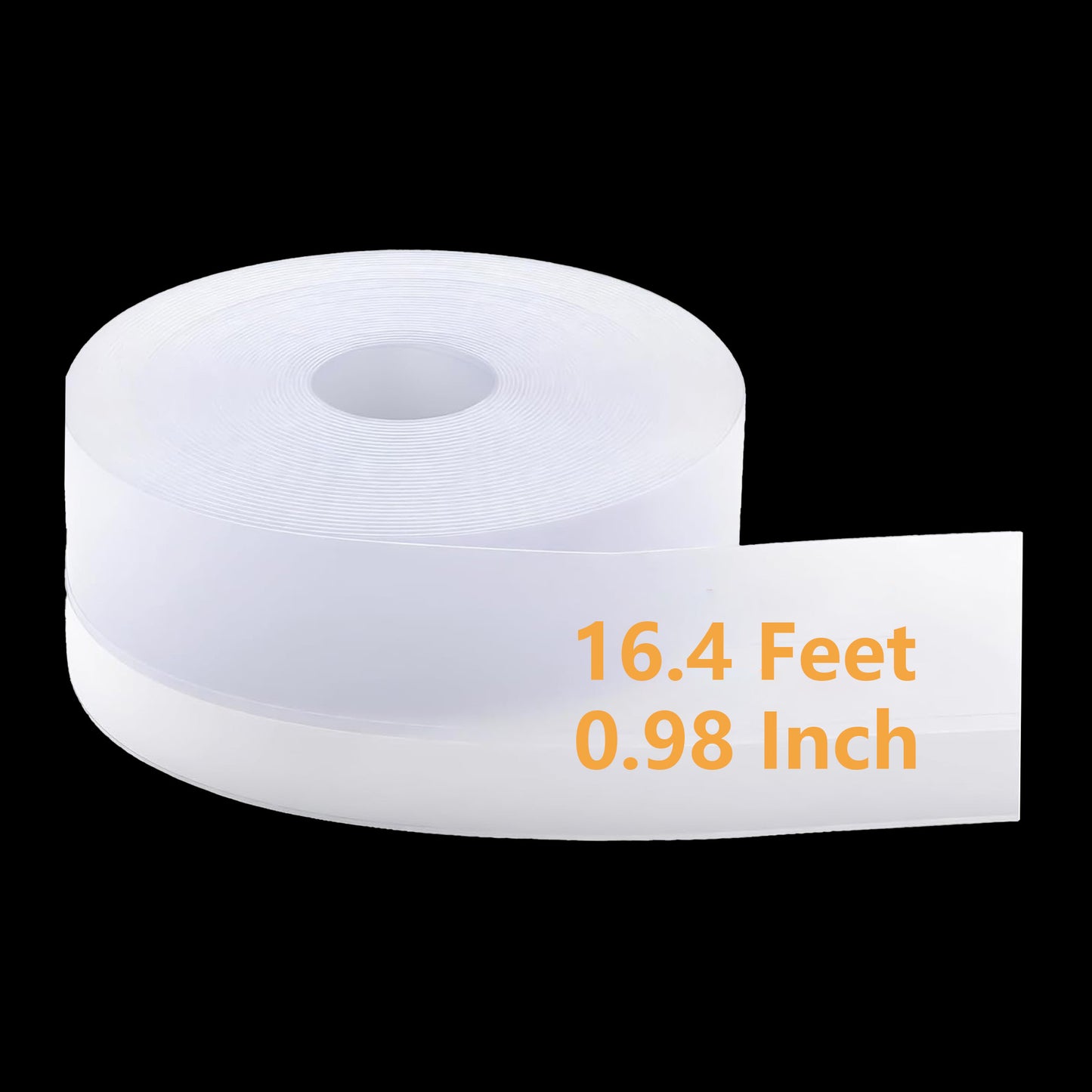 Weather Stripping Door Seal Ideal for Doors, Windows and Shower Glass Gaps, Transparent