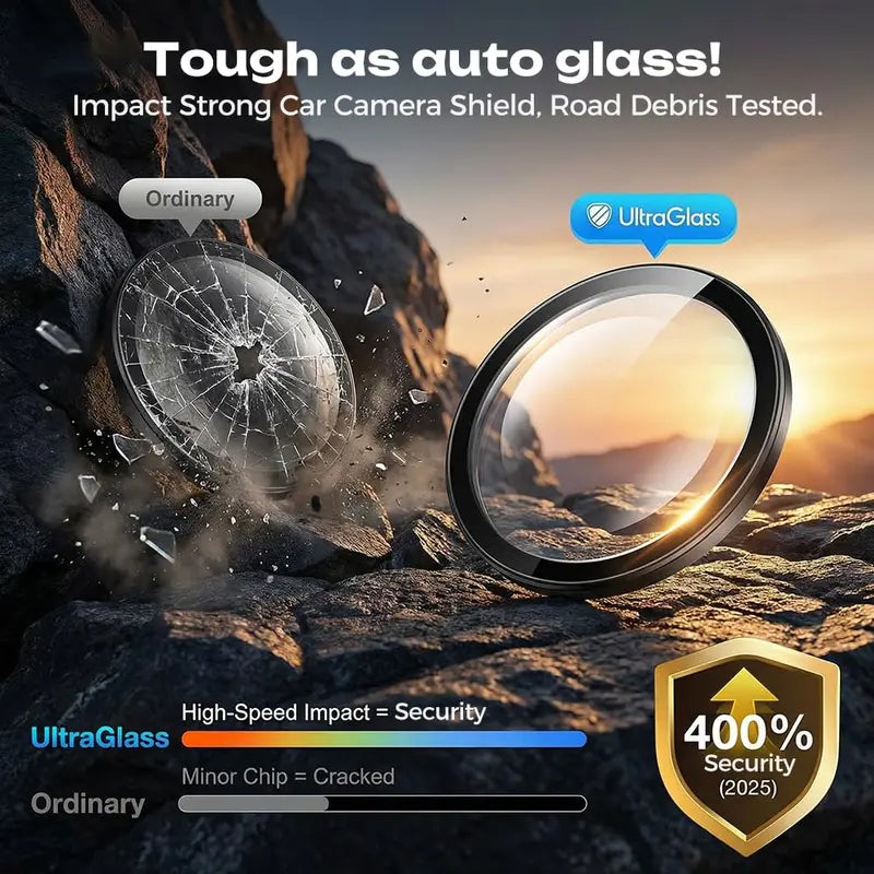 8Pcs Car Camera Lens Protector,  Anti-Scratch Waterproof