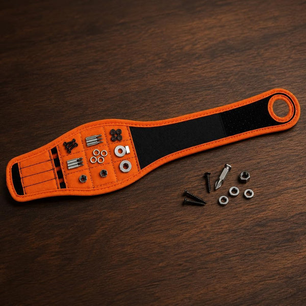 Magnetic Wristband for Tools Magnet Screw Holder Wrist Support Keeps Screws Nails
