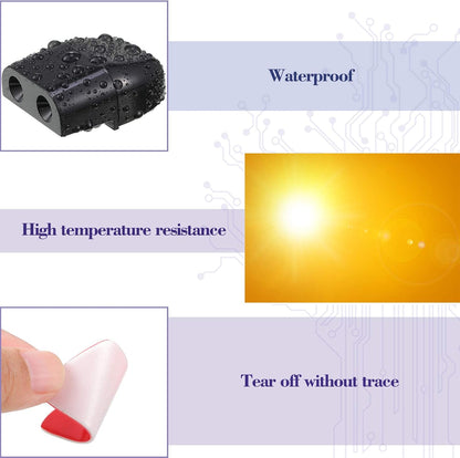 4 PCS Deer Whistles for Car, Universal Deer Horn with Rubber Pads