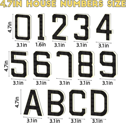 Solar House Numbers For Outside