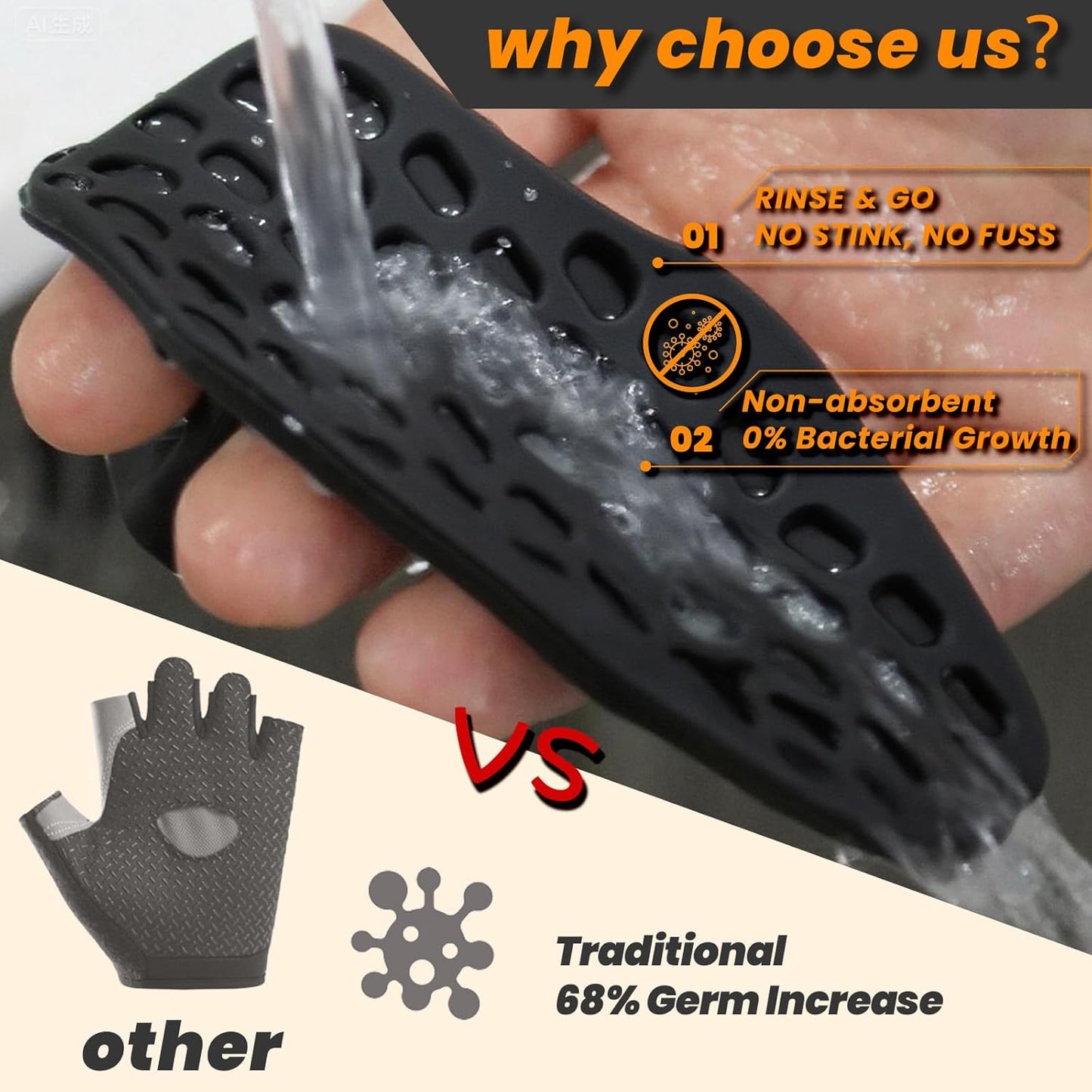 Workout Grips Slip Palm Protection Gloves