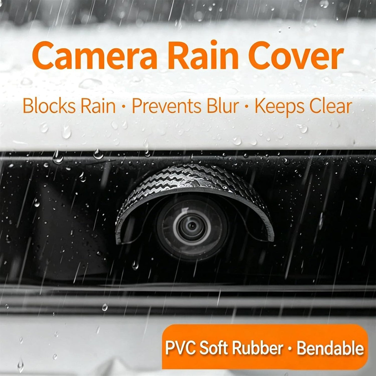 10PCS Backup Camera Rain Shield, Backup Camera For Car Anti-Rain Cover
