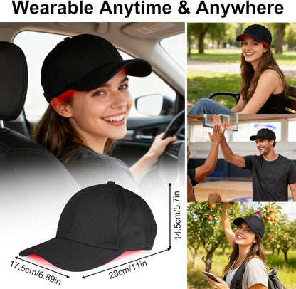 Infrared Light Head Hair Care Cap