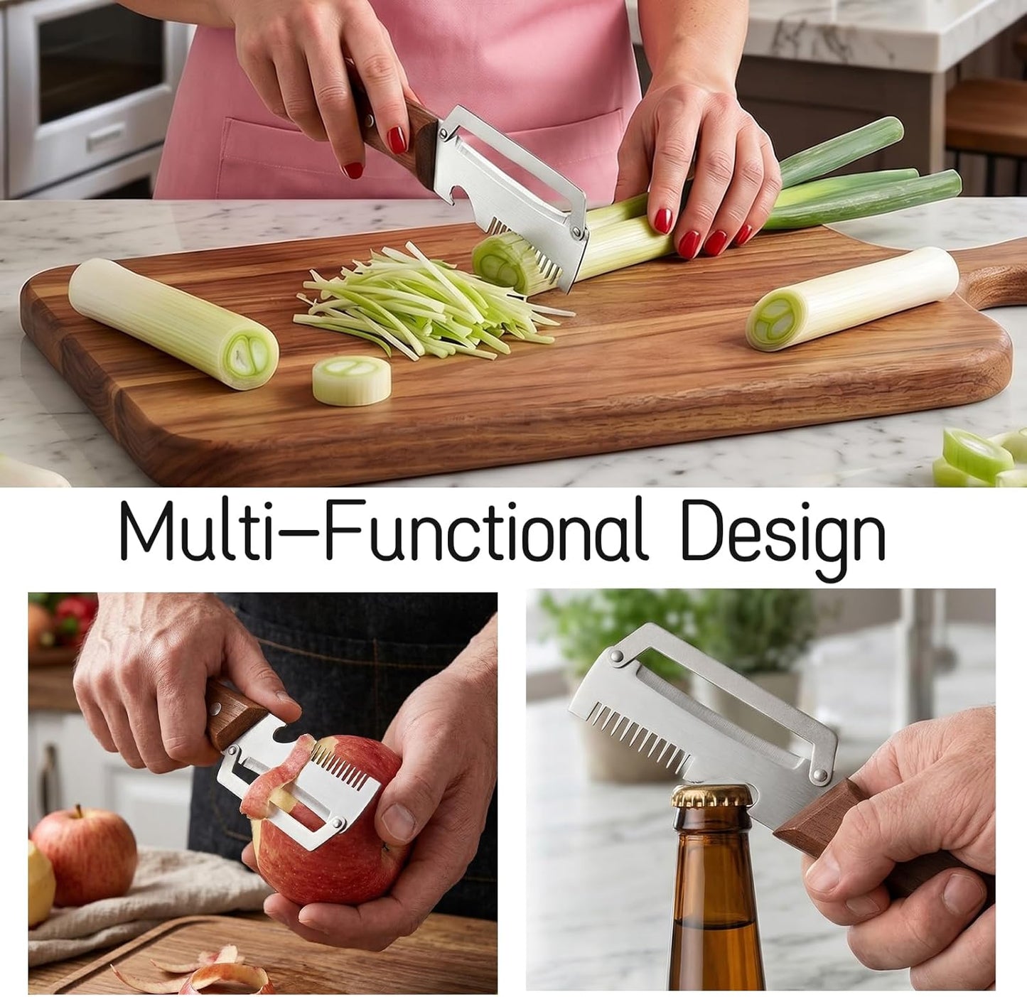 Multi-functional Peeling &Shredding Kitchen Tool