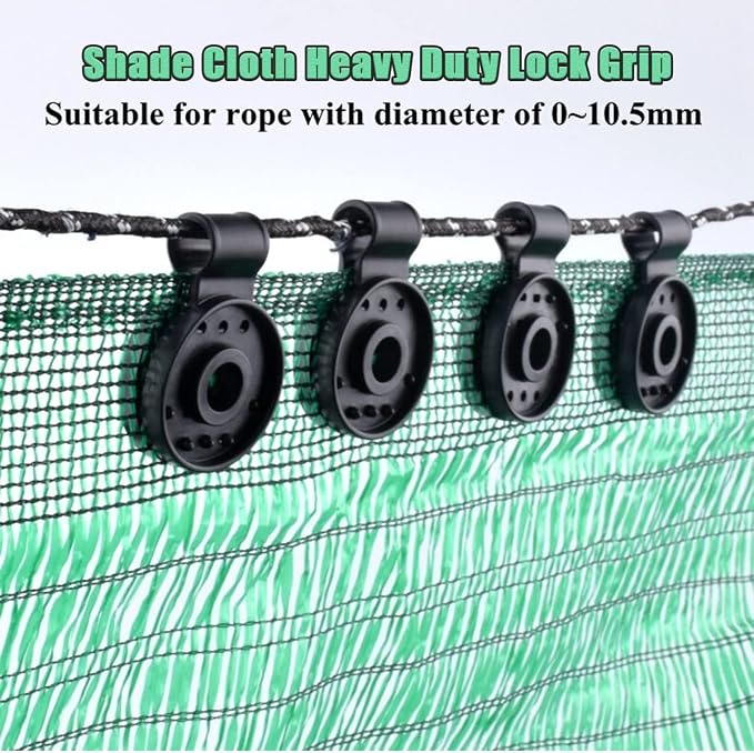 50 Pcs Sunshade Awnings - Windproof Sunshade Clips