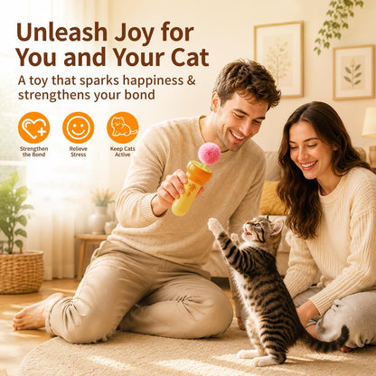 Cat Toys for Indoor Cats, Interactive Cat Toy