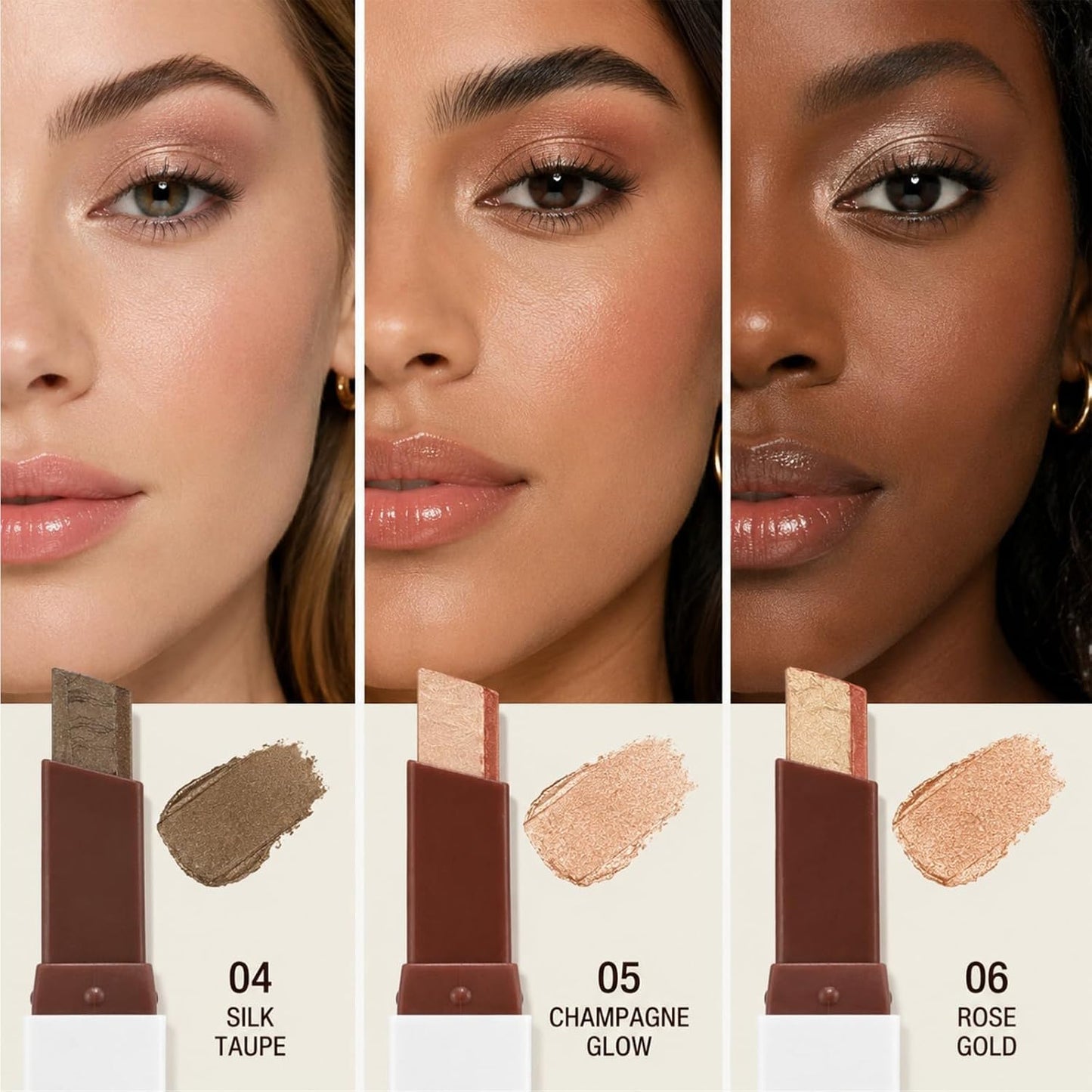 2-Color Shimmer Eyeshadow Stick