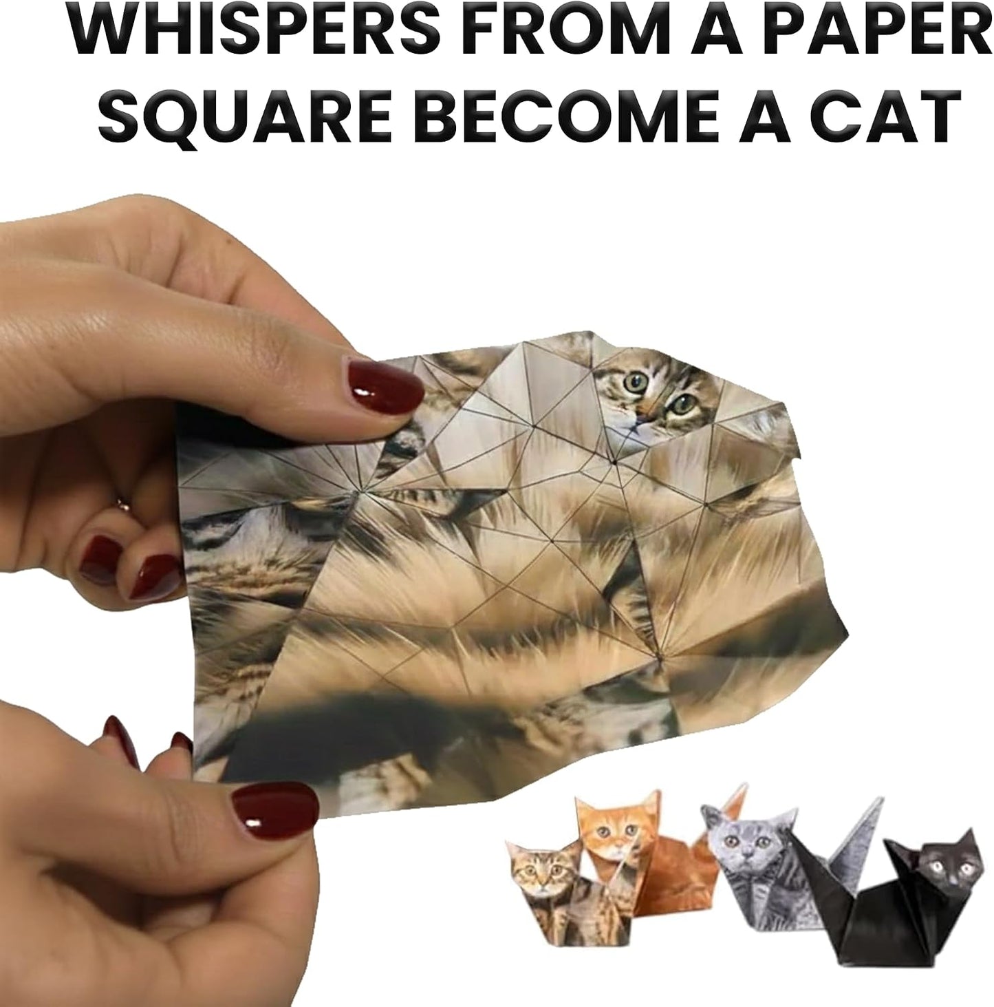 3D Origami Paper Toys, 50 Sheets DIY Origami Paper  Fun Creative Art Project