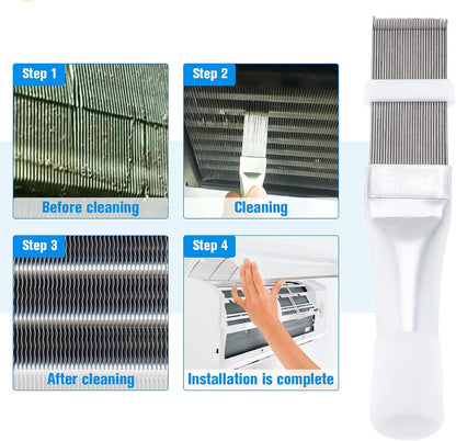 AC Fin Comb and Condenser Fin Straightener Cleaner-2 Pack