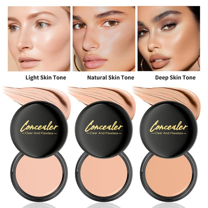 Full Coverage Concealer Balm, for Dark Circles & Blemishes,for Any Skin