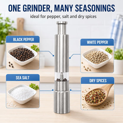 Salt And Pepper Grinder For Black Pepper,Spice And Salt