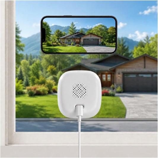 2K Window Camera with 140 Degree Wide Angle