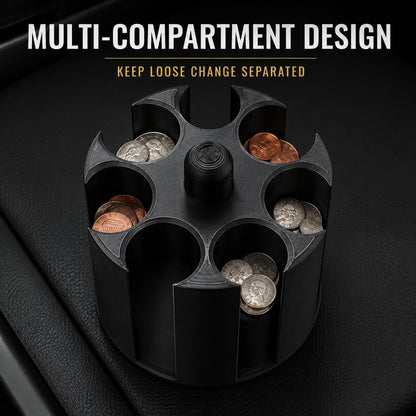 Car Cup Holder Coin Organizer