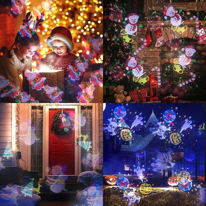 Christmas Projector Lights - 16 Pattern LED Projector Lights