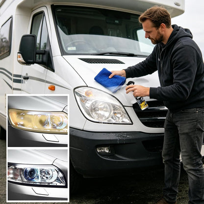 Car Headlamp Repair Spray Set for Vehicle Truck Automotive RV