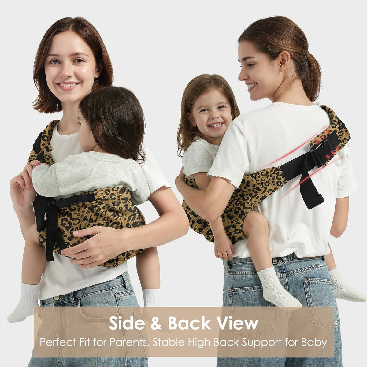 Baby Sling Carrier Adjustable Shoulder Straps