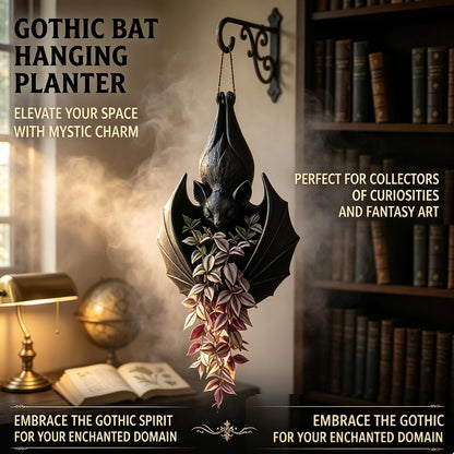 Hanging Bat Plant Pot for Succulents Trailing Vines Greenery