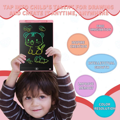 LCD Writing Board Erasable Drawing Board for Children's Games 3 4 5 6 7 Year Old Kid Boys Girls