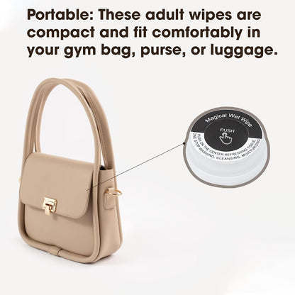 20 Pcs Pop-up Cleansing Wipes—Gentle And Non-irritating