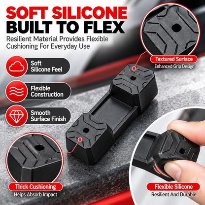 4Pcs Magnetic Silicone Door Latch Covers